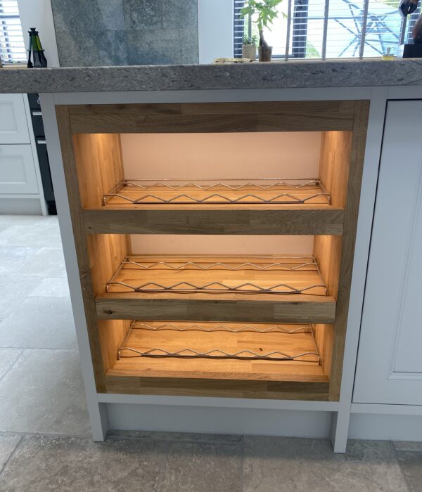 Kitchen Renovation single shelf