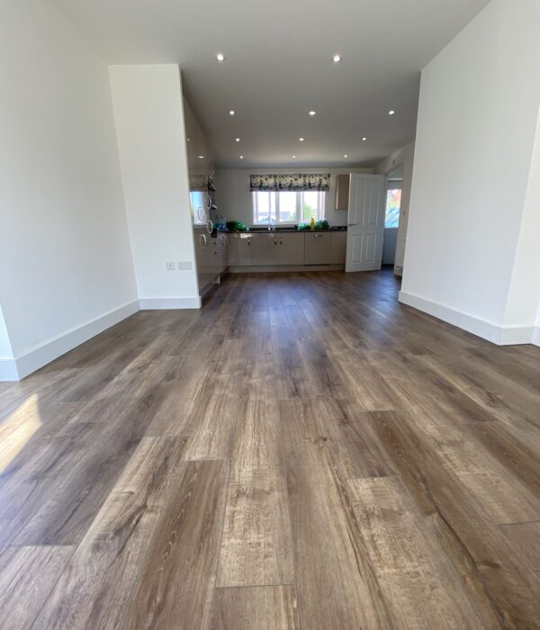 Wooden Flooring Project hallway image